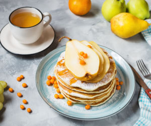 Pancakes z gruszką