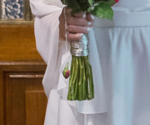 Suknia ślubna Joanny Kurskiej