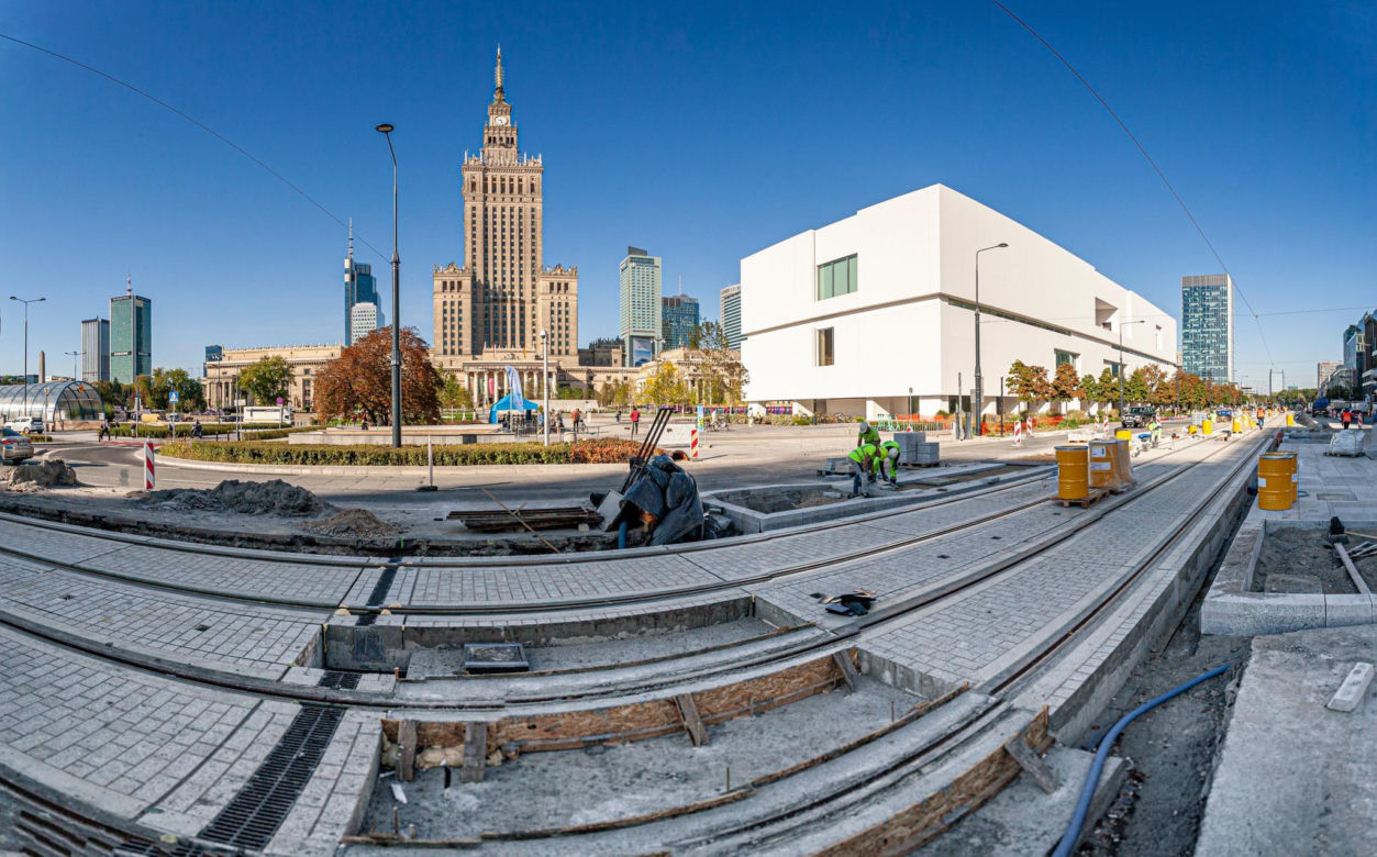 Wielki powrót tramwajów na Marszałkowską. Pojadą po zielonym dywanie