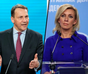 Zacharowa odpowiada Sikorskiemu. Jej słowa przekraczają wszelkie granice dyplomacji