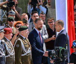 Prezydent Karol Nawrocki w Łasku