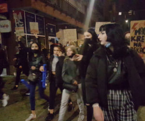 Protest kobiet w Sosnowcu 