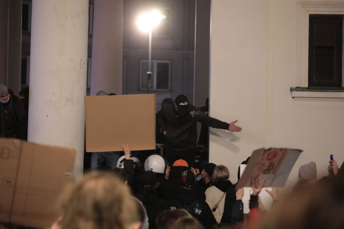 Strajk kobiet w Warszawie