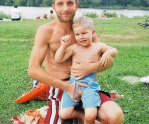Tu uważaj nad wodą!