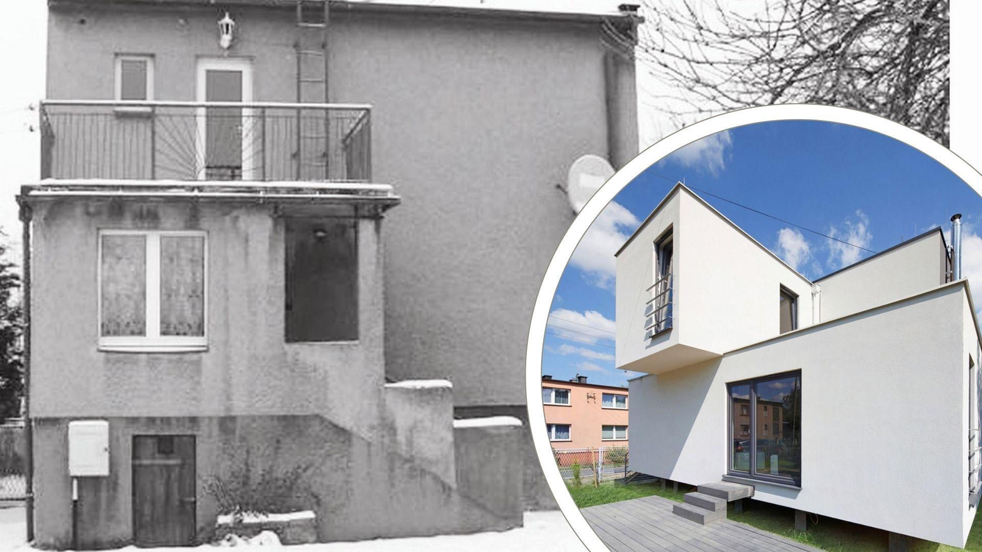 Rozbudowa domu kostki. Projekt Zalewski AG