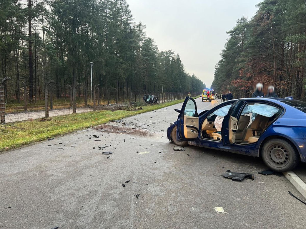 Masakra drogowa z udziałem BMW. Cztery osoby w szpitalu