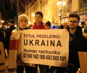 We stand with Ukraine / Jesteśmy z Ukrainą w Toruniu
