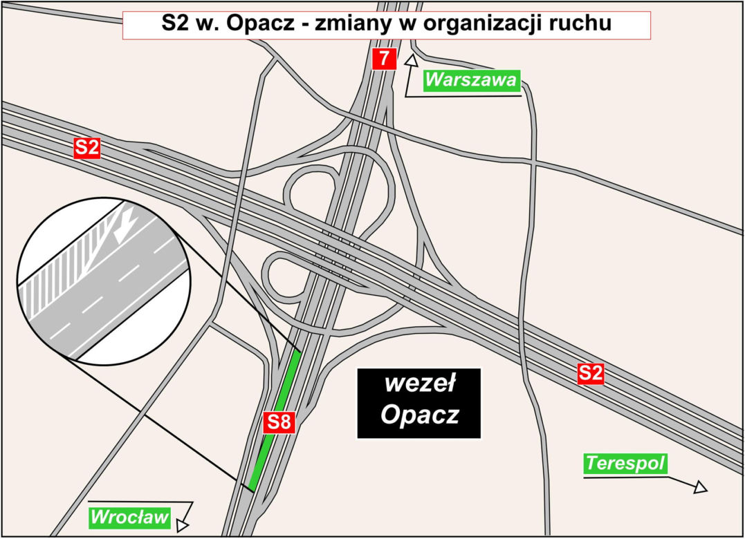 Drogowcy otworzyli nowe pasy na węźle pod Warszawą. Ważna zmiana dla kierowców