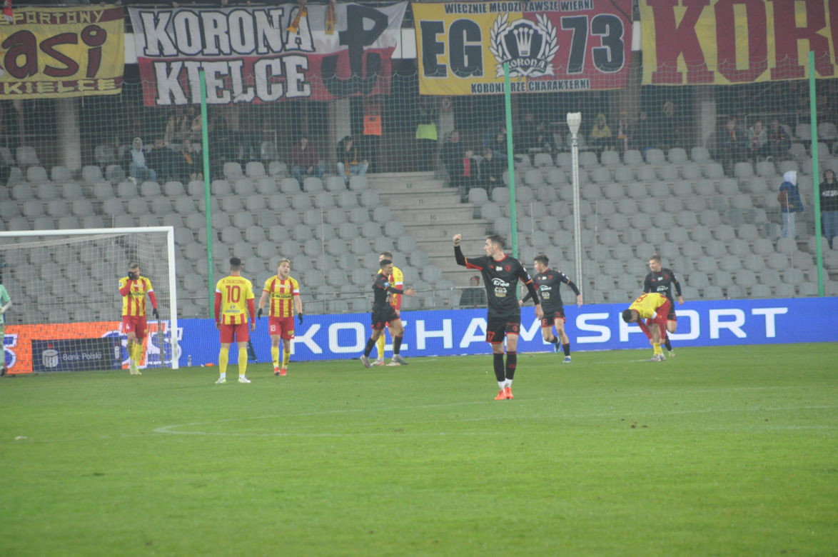 Korona KIelce - Jagiellonia Białystok. Zdjęcia z meczu