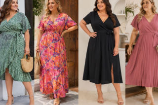 Ten krój sukienki to hit na lato. Kobiety plus size go uwielbiają