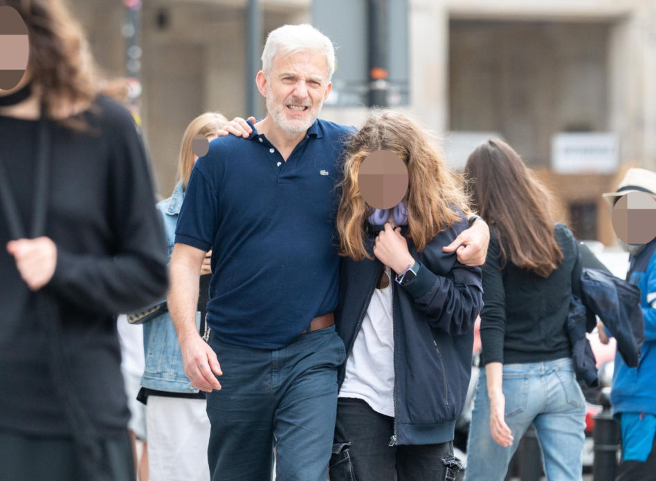 Hubert Urbański zabrał dziewczynę na obiad z córkami 