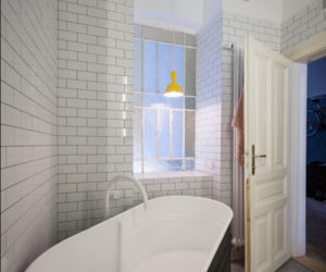 Wnętrze apartamentu w Wiedniu 