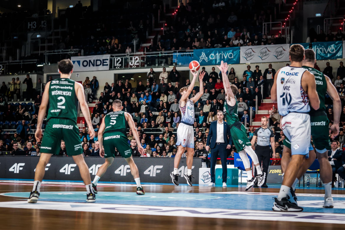 Arriva Polski Cukier Toruń - WKS Śląsk Wrocław 79:75, zdjęcia z meczu