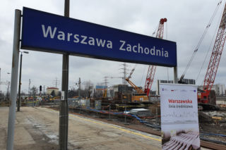 Przebudowa Dworca Zachodniego nabiera tempa! Zobacz, jak przebiegają prace [ZDJĘCIA]