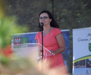 Kamila Gasiuk-Pihowicz na dożynkach