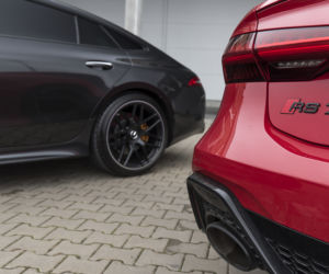 Audi RS7 Sportback 4.0 TFSI V8 vs. Mercedes-AMG GT 4-Door Coupe 63 S 4MATIC+