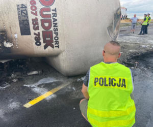 Wypadek na DK1 w Bogusławicach