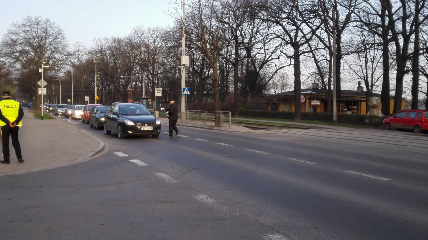 Blokada ulicy Mickiewicza