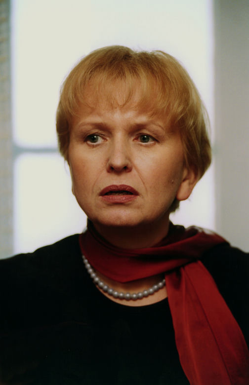 Sławomira Łozińska gwiazda "Barw szczęścia"