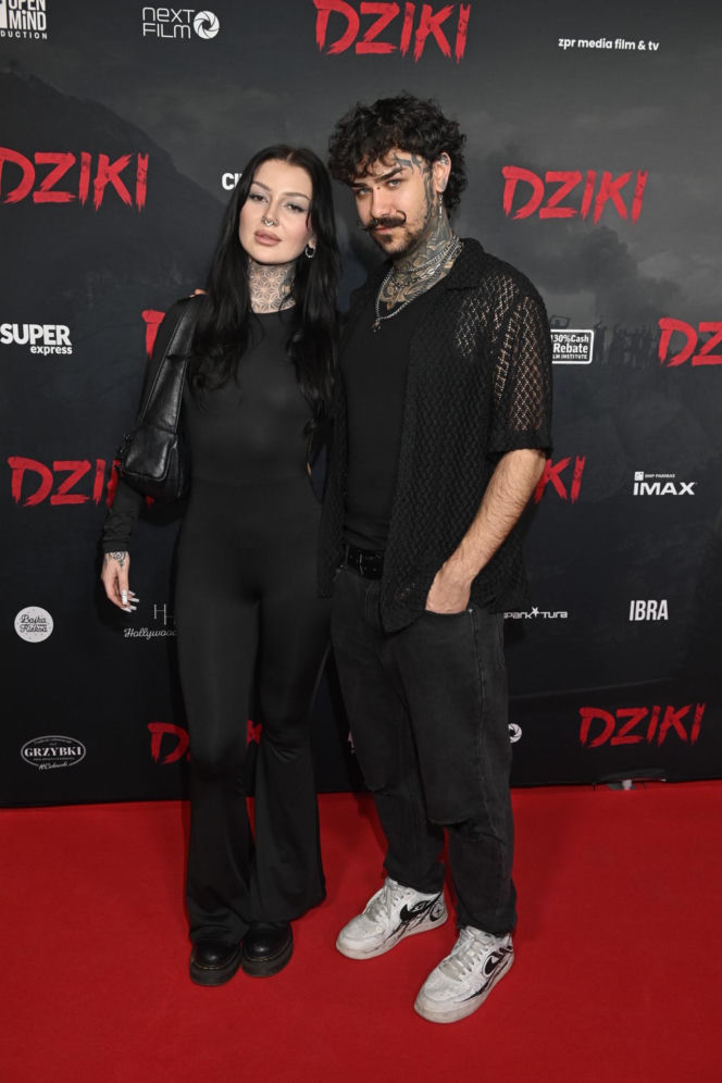Gwiazdy na przedpremierze filmu "Dziki"