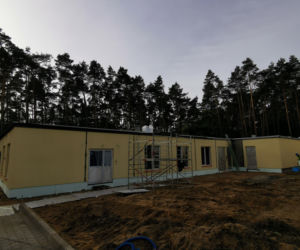Modułowy budynek do rehabilitacji oddechowej w Wolicy 