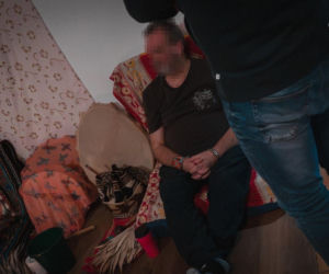 Tajemnicza ceremonia przerwana przez policję w gminie Daleszyce