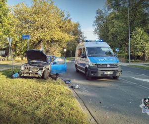 Pijana w sztok wjechała w autobus. Miała prawie 3,5 promila i sądowy zakaz