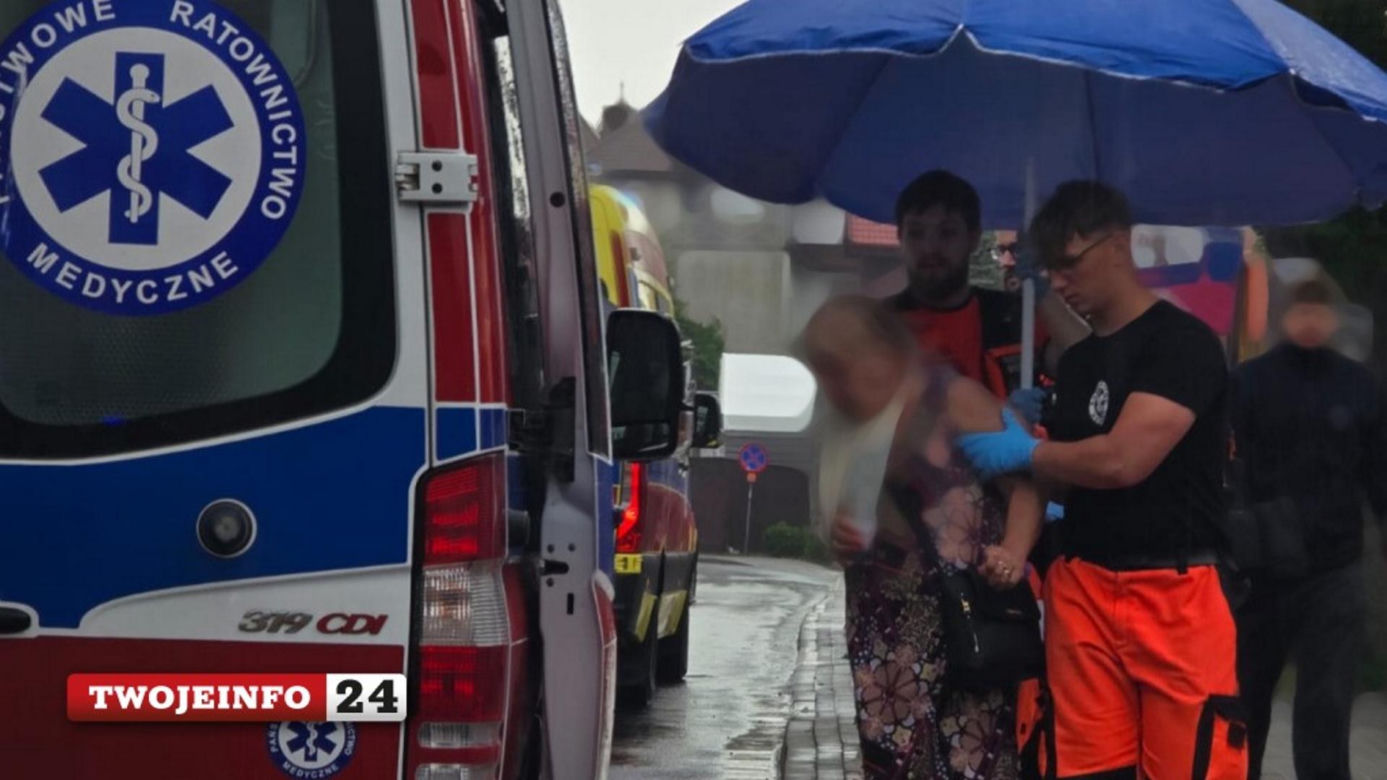 Bus wjechał w pieszych na chodniku w Sarbinowie. Za kierownicą pijany 28-latek
