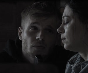 M jak miłość, odc. 1520: Artur (Tomasz Ciachorowski), Iza (Adriana Kalska)