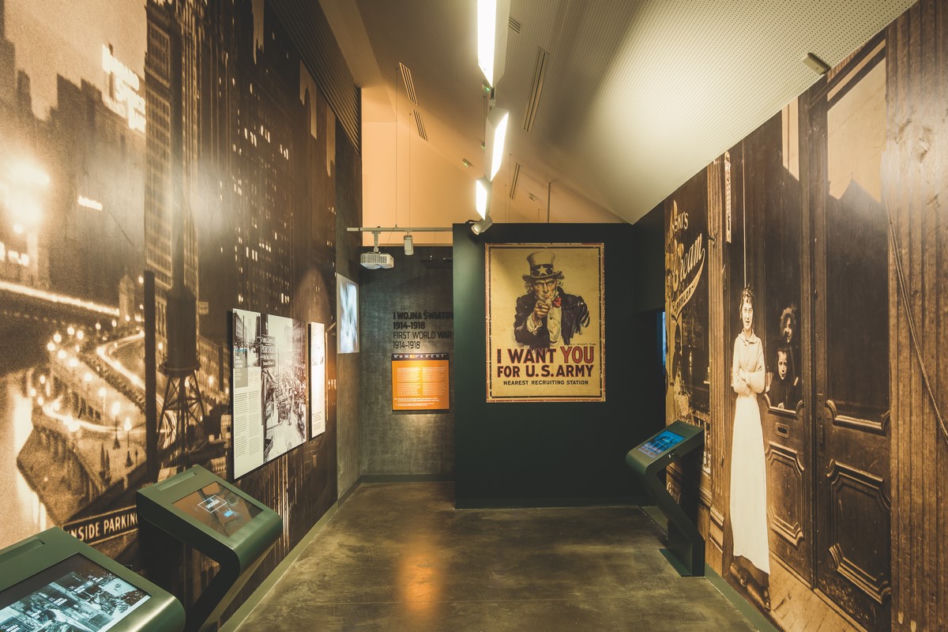 Muzeum Emigracji - Ekspozycja