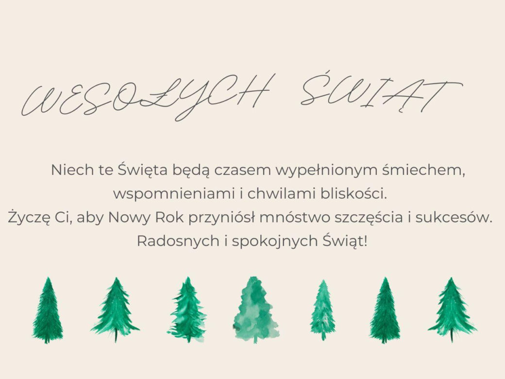 Życzenia na Boże Narodzenie