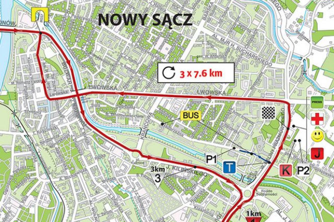 Tour de Pologne Nowy Sącz 