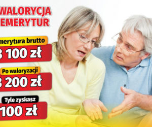 Waloryzacja emerytur 3,22 proc.