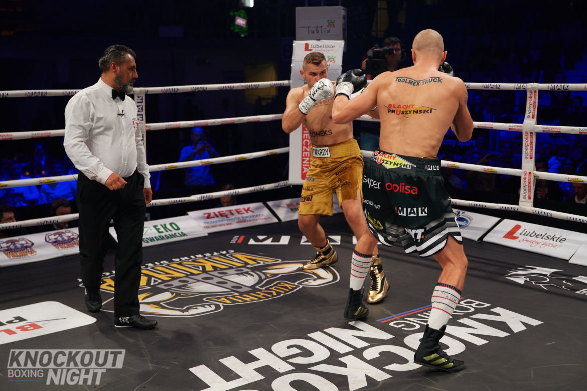 Michał Cieślak wygrał na Knockout Boxing Night 24
