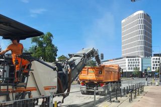 Tramwaj do Wilanowa: Mokotów w korkach, budowa rusza jak ślimak