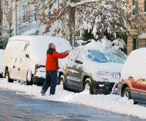 Po wielkim śniegu zaczęło się sprzątanie