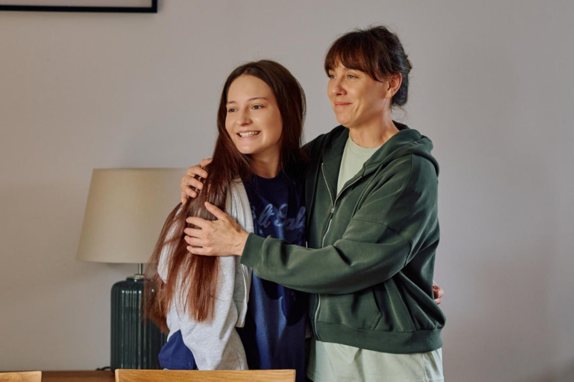 Na Wspólnej, odc. 4310. Ewelina Kalska (Marta Malikowska), Jagoda (Laura Zawadka)