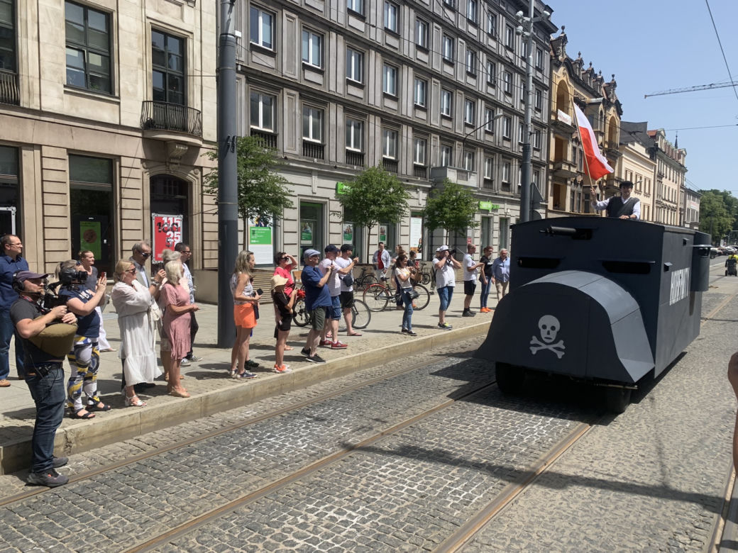 Katowice. Uroczystość przyłączenia Górnego Śląska do Polski