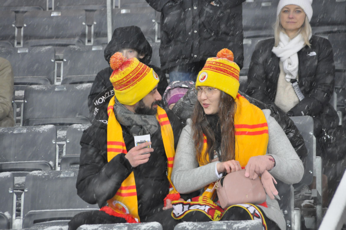 Korona Kielce - Lech Poznań. Zdjęcia kibiców na Suzuki Arenie