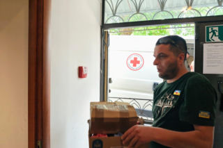 Pomoc dla Chersonia w Ukrainie