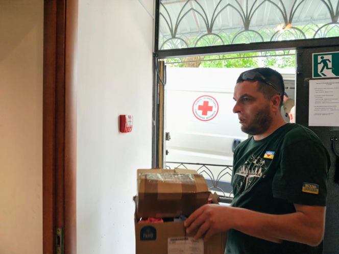 Pomoc dla Chersonia w Ukrainie