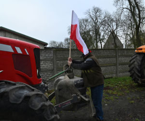 Protesty rolników na drogach województwa zachodniopomorskiego