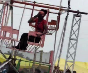 Karuzela wciągnęła włosy kobiety oskalpowała ją! Dramat w wesołym miasteczku