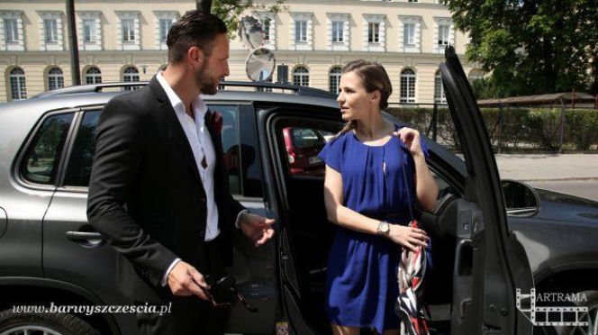 Barwy szczęścia. Magda (Honorata Witańska), Sebastian (Kacper Krupski)