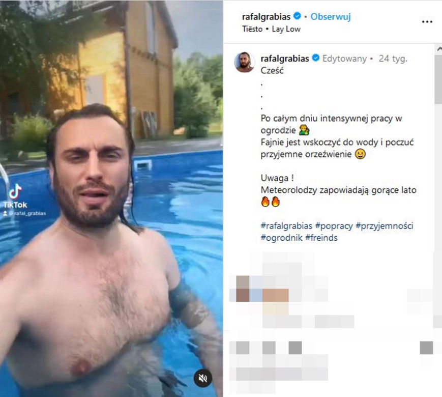 Prywatne fotki gwiazdora "Królowych życia". Tak na codzień wygląda były partner Gabriela Seweryna