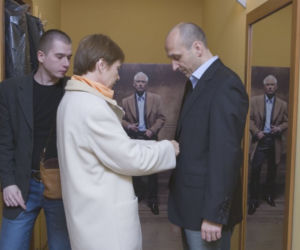 Kazimierz Marcinkiewicz z żoną