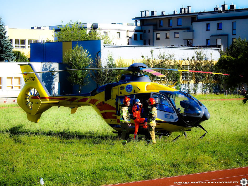Tychy: Dramatyczna akcja służb. Robili wszystko, by ratować rannego chłopca