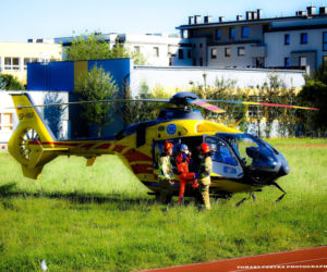Tychy: Dramatyczna akcja służb. Robili wszystko, by ratować rannego chłopca