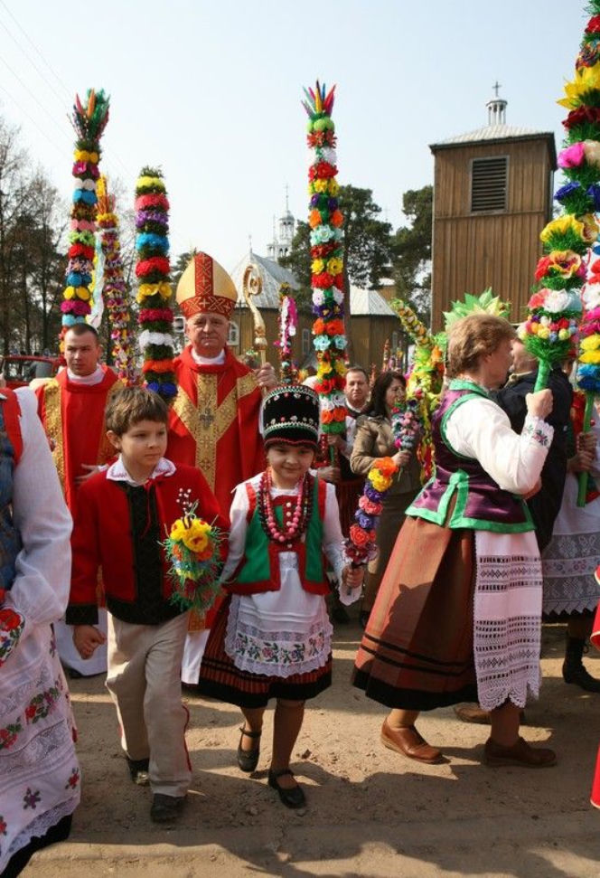 Wielkanioc, palmy, palemki