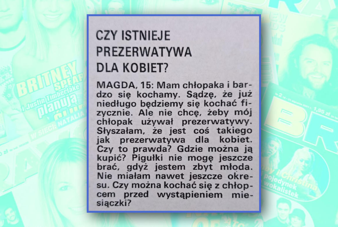 Problemy nastolatków sprzed ponad 25 lat